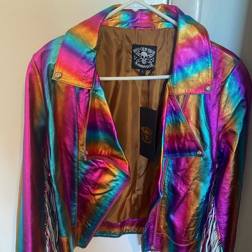 Any Old Iron Leather Jacket